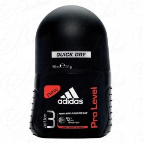 Дезодорант роликовый Adidas ACTION 3 PRO LEVEL deo-roll 50ml