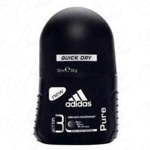 Дезодорант роликовый Adidas ACTION 3 PURE deo-roll 50ml