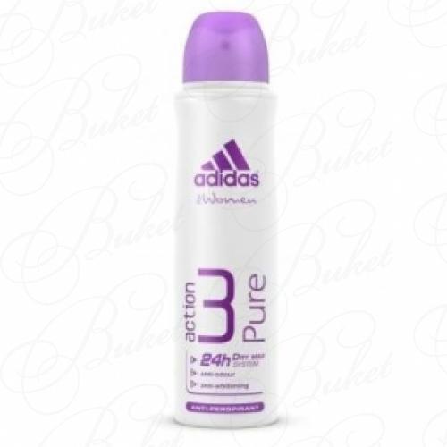 Дезодорант спрей Adidas ACTION 3 PURE deo spray 150ml