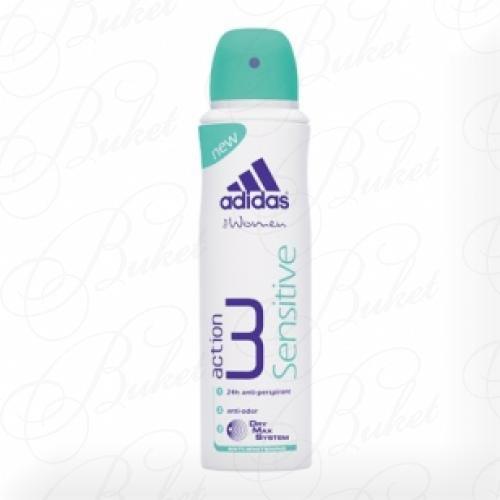 Дезодорант спрей Adidas ACTION 3 SENSITIVE deo spray 150ml