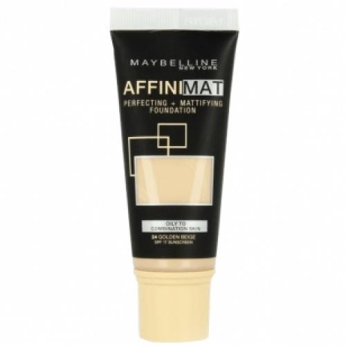 Тональный крем MAYBELLINE MAKE UP AFFINIMAT №24 Golden Beige/Золотисто-бежевый