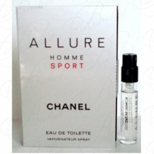 Пробники Chanel ALLURE HOMME SPORT 1.5ml edt