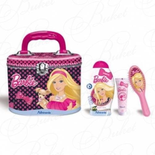 Набор для девочек BARBIE Shampoo 250ml + Glitter Gel + Hairbrush