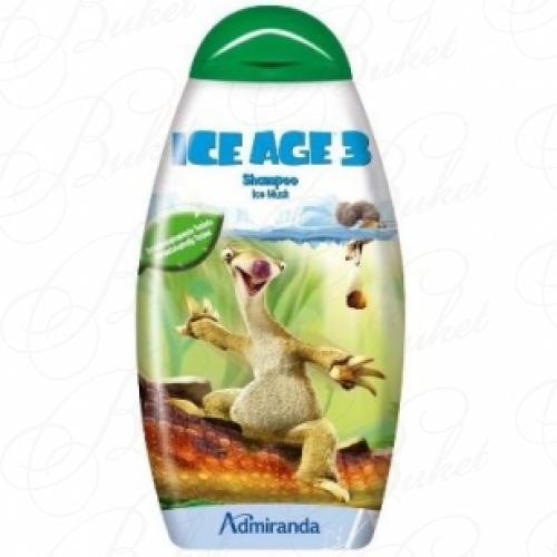 Шампунь для волос ICE AGE-3 Ментол/Зеленая Дыня 300ml