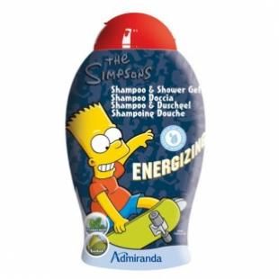 Гель-пена для душа SIMPSONS с экстрактом мяты и орехов баобаба 250ml