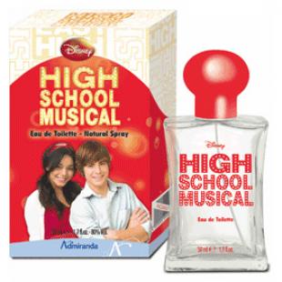 Туалетная вода для мальчиков и девочек HIGH SCHOOL MUSICAL 50ml