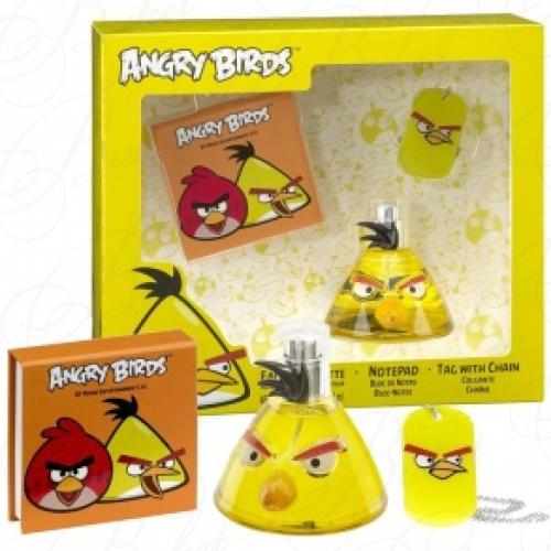 Air-Val International ANGRY BIRDS YELLOW BIRD SET (edt 50ml+записная книжка+брелок)