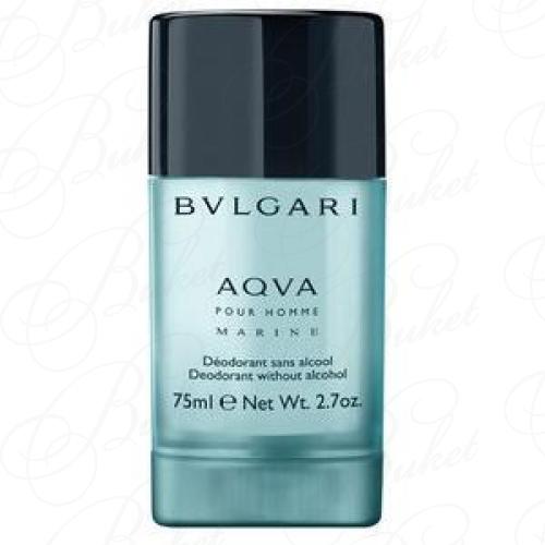 Дезодорант стик Bvlgari AQVA MARINE POUR HOMME deo-stick 75ml