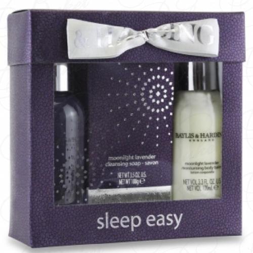 Набор BAYLIS&HARDING Moonlight Lavender (гель д/душа 100мл+лосьон д/тела 100мл+мыло 100г)