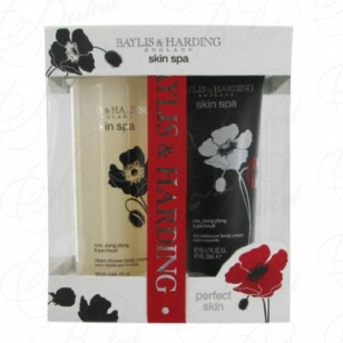 Набор BAYLIS&HARDING Rose Yylang Ylang Patchouli (гель д/душа 500ml+крем д/тела 200ml)