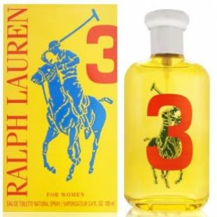 Ralph Lauren BIG PONY 3 FOR WOMEN 100ml edt TESTER