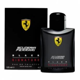 Ferrari SCUDERIA BLACK SIGNATURE 125ml edt