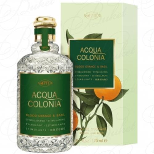 Одеколон Maurer & Wirtz 4711 Acqua Colonia BLOOD ORANGE & BASIL 50ml edc