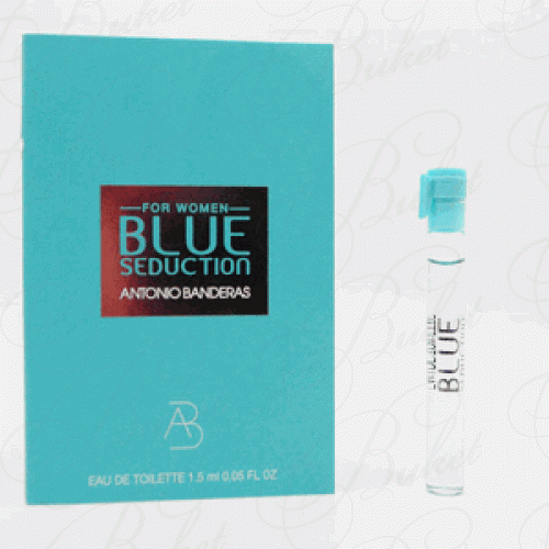 Пробники Antonio Banderas BLUE SEDUCTION FOR WOMEN 1.5ml edt