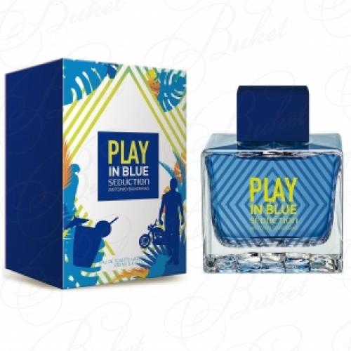 Туалетная вода Antonio Banderas BLUE SEDUCTION PLAY FOR MEN 100ml edt