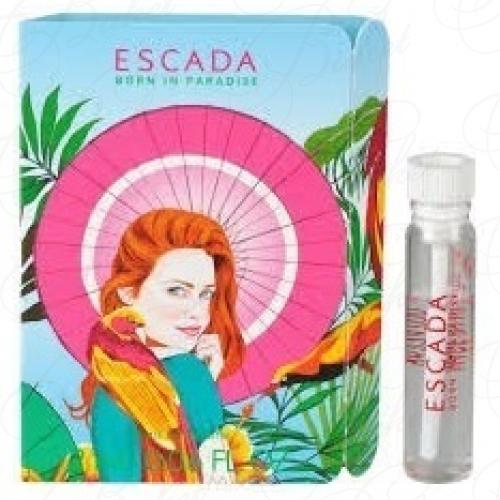 Пробники Escada BORN IN PARADISE 2ml edt