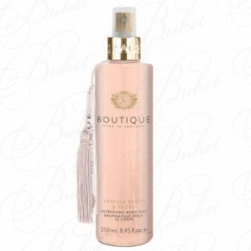 Спрей для тела Boutique Body Mist Vanilla Blush & Peony с ароматом ванили и пиона 250ml