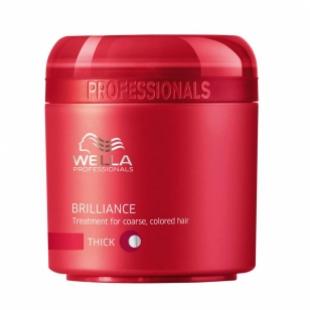 Крем-маска для волос WELLA PROFESSIONALS BRILLIANCE MASK TREATMENT FOR COARSE HAIR 150ml