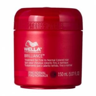 Крем-маска для волос WELLA PROFESSIONALS BRILLIANCE MASK TREATMENT FOR FINE TO NORMAL HAIR 150ml