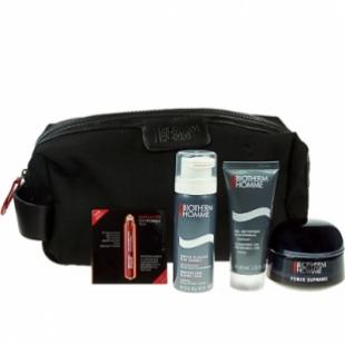 Набор BIOTHERM FORCE SUPREME (Крем для лица 50ml+пена для бритья 50ml+гель для лица 40ml+косметичка)