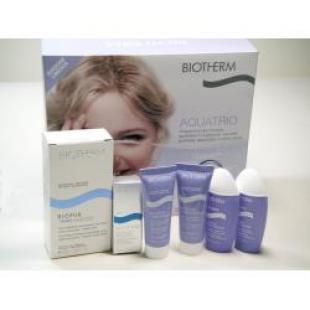 Набор BIOTHERM AQUATRIO BIOPUR (Средство для лица 50ml+гель для лица 2*20ml+лосьон для лица 2*30ml+флюид для лица 5ml)