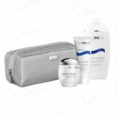 Набор BIOTHERM SKIN VIVO Dry Skin (Крем-гель для лица 50ml+молочко для душа 75ml+молочко для тела 75ml)