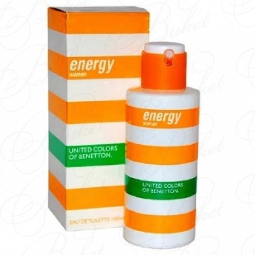 Туалетная вода Benetton ENERGY WOMAN 100ml edt
