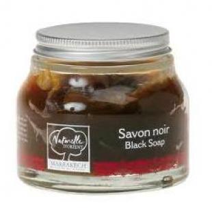 Мыло-гель-эксфолиант для тела NATURELLE D`ORIENT Black Soap with Eucalyptus 150g