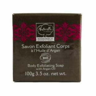 Мыло-эксфолиант для тела NATURELLE D`ORIENT Body Exfoliating Soap with Argan Oil 100g