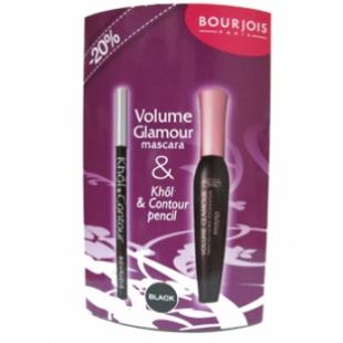 Набор BOURJOIS MAKE UP (Тушь Volume Glamour объемная 06 + Карандаш для век Khol & Contour 01)