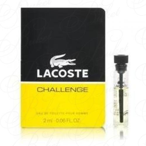 Пробники Lacoste CHALLENGE 2ml edt