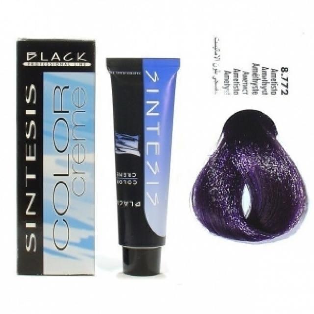 Краска для волос black professional line sintesis color creme палитра