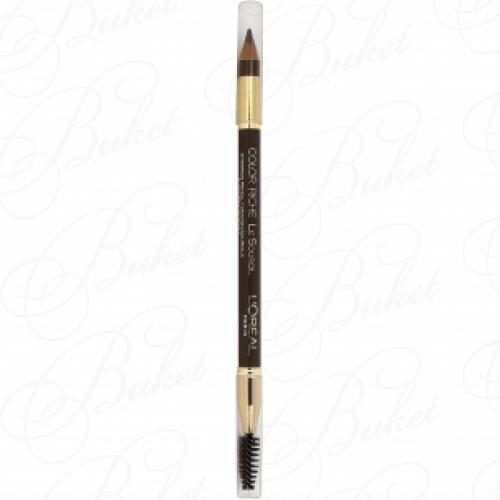 Карандаш для бровей L`OREAL COLOR RICHE LE SOURCIL №303 Deep Brown/Темно-коричневый