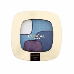 Тени для век L`OREAL MAKE UP COLOR RICHE QUADRO №P17 Midnight