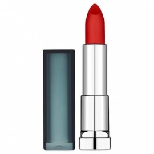 Помада для губ MAYBELLINE MAKE UP COLOR SENSATIONAL MATTE №965 Siren in Scarlet/Алый