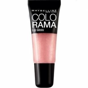 Блеск для губ MAYBELLINE MAKE UP COLORAMA LIP GLOSS TUBE №293 Мерцающий розовый