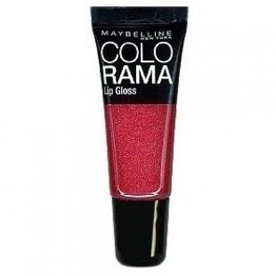 Блеск для губ MAYBELLINE MAKE UP COLORAMA LIP GLOSS TUBE №393 Красный