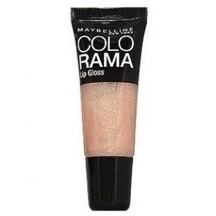 Блеск для губ MAYBELLINE MAKE UP COLORAMA LIP GLOSS TUBE №485 Мерцающий Бежевый