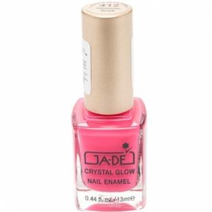 Лак для ногтей JA-DE MAKE UP CRYSTALLIC GLOW NAIL ENAMEL №412 Tropical Rose