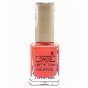 Лак для ногтей JA-DE MAKE UP CRYSTALLIC GLOW NAIL ENAMEL №414 Tangerine