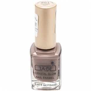 Лак для ногтей JA-DE MAKE UP CRYSTALLIC GLOW NAIL ENAMEL №801 Autumn Mist
