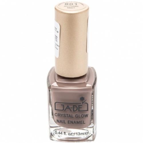 Лак для ногтей JA-DE MAKE UP CRYSTALLIC GLOW NAIL ENAMEL №801 Autumn Mist