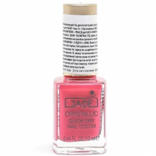 Лак для ногтей JA-DE MAKE UP CRYSTALLIC QUICK DRY №21 Magenta Bow