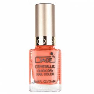 Лак для ногтей JA-DE MAKE UP CRYSTALLIC QUICK DRY №26 Orange Fizz