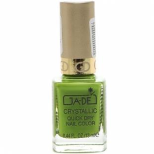 Лак для ногтей JA-DE MAKE UP CRYSTALLIC QUICK DRY №35 Light Green