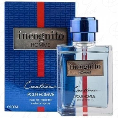 Тестер Creations INCOGNITO HOMME 100ml edt TESTER