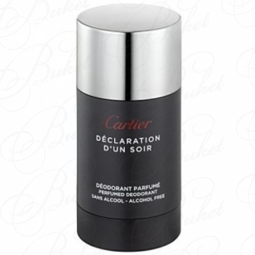 Дезодорант стик Cartier DECLARATION D`UN SOIR deo-stick 75ml