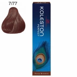 Крем-краска для волос WELLA PROFESSIONALS KOLESTON DEEP BROWNS тон 7/77 Капучино 60ml