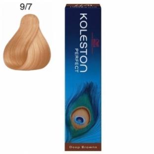 Крем-краска для волос WELLA PROFESSIONALS KOLESTON DEEP BROWNS тон 9/7 Очень Светлый Блонд Коричневый 60ml