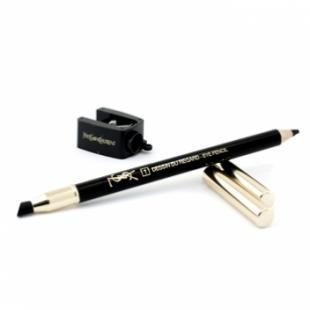 Карандаш для глаз YVES SAINT LAURENT MAKE UP DESSIN DU REGARD HAUTE TENUE №01 Velvet Black